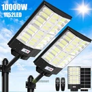 Lineba 10000W Commercial Super Large Solar Street Lights Outdoor Dusk To Dawn. Fixed Price $89.45.