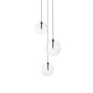 ET2 E25073-18 Global Light 12"W Led Multi Pendant Black. Fixed Price $295.80.
