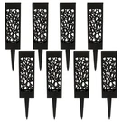 Decorative Solar Stake Pathway Garden Lighting, 8 Pack. Fixed Price $24.99.