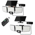 Lepro Solar Security Lights - Outdoor Motion Sensor, 2 In 1 Remote Control, I.... Fixed Price $81.89.