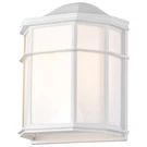 Nuvo 60-537 Light 10" Outdoor White Rectangle Cage Wall Fixture. Fixed Price $34.95.