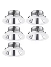 5 Torchstar 4 Inch Recessed Can Light With Step Baffle, Aluminum. Fixed Price $22.99.