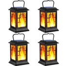 Solar Lanterns Outdoor Waterproof Hanging Garden Powered Flame.... Fixed Price $51.96.