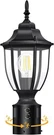 Lamomo Motion Sensor Outdoor Post Lights, Dusk To Dawn Lamp Fixture,. Fixed Price $56.00.