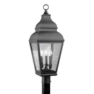 Livex Lighting 2606-04 Exeter 3 Black Outdoor Post Top Lantern. Fixed Price $1024.99.