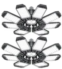 Iskydraw Led Garage Lights Pack, 260W 26000LM Bright Shop With 8+1 Defor. Fixed Price $51.19.
