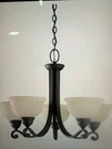 Sea Gull Lighting Serenity 5 Chandelier 31191-07 Weathered Iron Finish. Fixed Price $121.00.