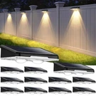 Brightever Solar Fence Lights Outdoor 12-PACK, Waterproof Led Powered D.... Fixed Price $40.97.