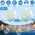 2PCS Led Solar Floating Pool Light Inflatable Pond Lamp Garden Decor Remote. Fixed Price $40.85.
