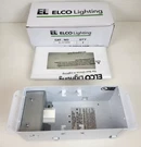 Elco Lighting Model "ELST48W" Step Housing Mount With Frosted Glass Lens. Fixed Price $29.99.