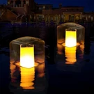 Lanpool Solar Floating Lights - Waterproof Flame 2PCS. Fixed Price $77.89.