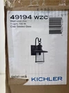 Kichler Riverwood 19.5 In. 1-LIGHT Weathered Zinc Outdoor Wall Lantern Sconce. Fixed Price $164.99.