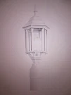 Kichler Chesapeake 1 Light White Aluminum Waterproof Outdoor Post. Fixed Price $33.96.