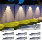 Yilaie Solar Fence Lights Outdoor 3000K/4500K/6500K Mode, IP67 Waterproof. Fixed Price $76.49.