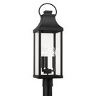 Capital Lighting Bradford Outdoor Post-lantern, Black/clear 946432BK. Fixed Price $158.40.