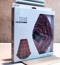 Allsop Prism Lantern- Metallic Orchid 10"X11". Fixed Price $45.00.