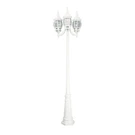 Designers Fountain Riviera Head Post Lantern, White 1923-WH. Fixed Price $348.00.