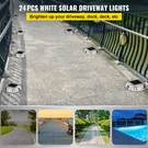 Vevor Driveway Lights 24-PCK Solar Bright White W/ Screw. Fixed Price $162.99.