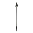 Elitco Lighting Aera Outdoor 12V Cast Brass Torch 8"X24", Bronze P806-DB. Fixed Price $258.00.