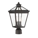 Savoy House Ellijay 3-LIGHT Outdoor Post Lantern, English Bronze 5-147-13. Fixed Price $468.00.