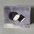 Lutec Outdoor 2-HEAD Led Motion Sensor Security Light 2500LM Hardwired Black. Fixed Price $35.99.