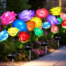 Solar Garden Decor Outdoor Lights, 4 Pack Waterproof For Outsid.... Fixed Price $44.68.