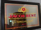 Vintage Jacob Best Premium Beer Lighted Mirror Sign. Fixed Price $119.95.