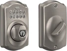 Schlage BE365 619 Camelot Keypad Entry With Flex-lock Satin Nickel. Fixed Price $64.00.