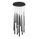 Modern Forms Cascade Led 15LT Etched Round PENDANT/3500K, Black PD-41815R-BK. Fixed Price $5385.00.