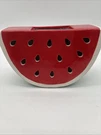 Sonoma Decorative Ceramic Watermelon Solar Light, New. Fixed Price $19.89.