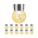 Solar Outdoor Lights Decorative 12 Pack, Hanging Garden Light... Fast Ship. Fixed Price $47.24.