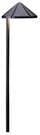 Kichler 15315BKT Black Six Groove 20" Xenon Path Light New / Open Box. Fixed Price $89.99.