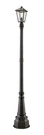 Z-lite 579PHMR-564P Bronze Talbot 97"H Outdoor Single Head Post Light. Fixed Price $571.20.