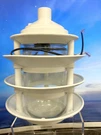 Bwf P-4 4-TIER Louver White Landscape Lighting 1/2" Npt Base Conduit Mount. Fixed Price $44.99.