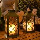 Take Me 14" Solar Lanterns Outdoor Waterproof Garden Large Flickerin.... Fixed Price $54.66.