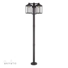 Livex Nyack 3LT Outdoor Head Post Light, Bronze/brass/clear Glass 20597-07. Fixed Price $3799.96.