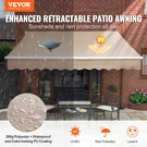 Manual Retractable Awning, Balcony. Fixed Price $242.28.