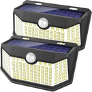 Hmcity Solar Lights Outdoor 120 Led With Reflector And 3 Lighting Modes,. Fixed Price $23.69.