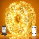 246FT 600 Led String Lights Outdoor Indoor Christmas Plug Warm Whit.... Fixed Price $27.43.
