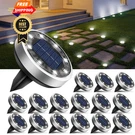 Btfarm 16 Solar Lights Outdoor, 8 Led Ground Pack, Cool White. Fixed Price $65.98.