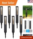 Low Voltage Landscape Lights, Unique Lighting Effects Led Pathway 172LM 3W 12.... Fixed Price $191.98.