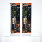 Harbor Breeze Solar Led Path Lights Black Outdoor Landscape Lot Of 2 New. Fixed Price $29.99.