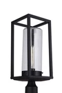 Midnight One Light Post Mount From The Neo Collection. Fixed Price $164.00.