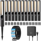 Low Voltage Landscape Lighting Kit, 5W Led Pathway Lights Wired With 100W Tra.... Fixed Price $264.51.
