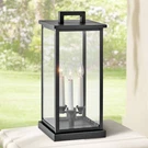 Hinkley Weymouth 20 1/4" High Black Outdoor Pier Light. Fixed Price $499.00.