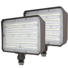Dakason 2 Led Flood Light Outdoor, Dusk-to-dawn PACK-100W-BRONZE. Fixed Price $141.12.