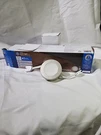 Ge Dimmable Modern Corded Electric Plastic Led Puck Lights, Silver (open Box). Fixed Price $20.00.