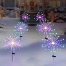 Solar Garden Firework Lights Outdoor Waterproof 6 Pack, 120 Led Sparklers, Co.... Fixed Price $81.08.
