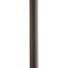 Kichler Outdoor Post Fixture 144" Architectural Bronze. Fixed Price $299.99.
