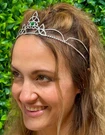 Eternity Tier Crown Silver Wire Trinity Knot Celtic Headpiece Medieval Metal. Fixed Price $45.00.